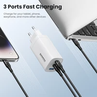67W GaN Charger PD USB Type C Fast Charging Quick Charge 3.0 PD3.0 Phone Chager for iPhone 14 13 12 Pro Max Samsung S23 Tablet - Image 5