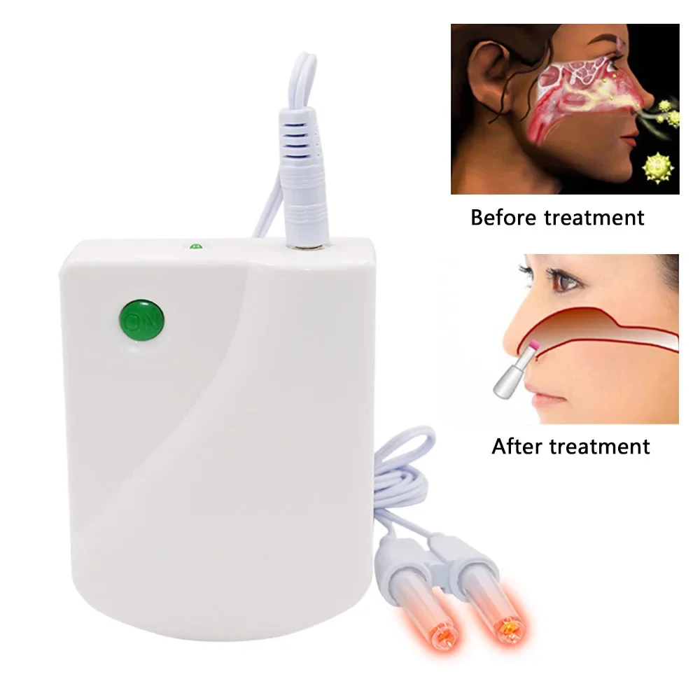 Nose Massager Rhinitis Sinusitis Cure Therapy Machine Bionase Massage Device Laser Treatment Health Care