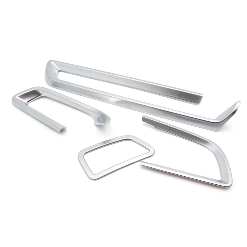 

Декоративная крышка для автомобиля, Обшивка Рамы лампы из АБС-пластика, матовое переднее кондиционирование воздуха, вентиляционное отверстие, 4 шт. для Honda Fit Jazz 14-18