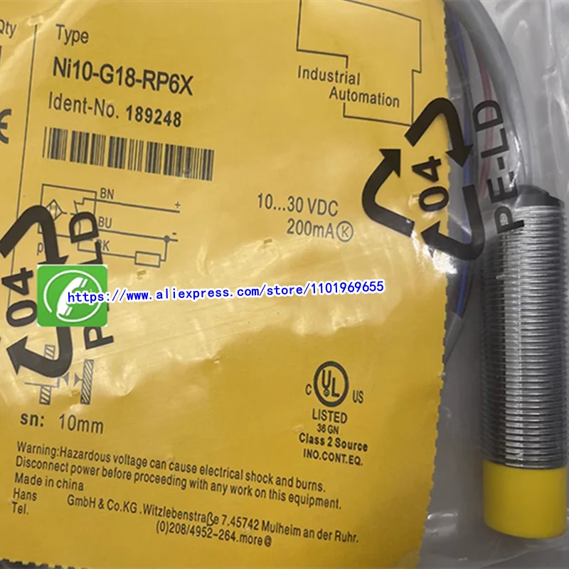 

3pcs New switch NI10-G18-RP6X NI10-G18-RN6X NI10-M18-AP6X NI10-M18-AN6X NI10-G18-AZ3X NI10-G18-RZ3X NI10-M12-AP6X NI10-M12-AN6X