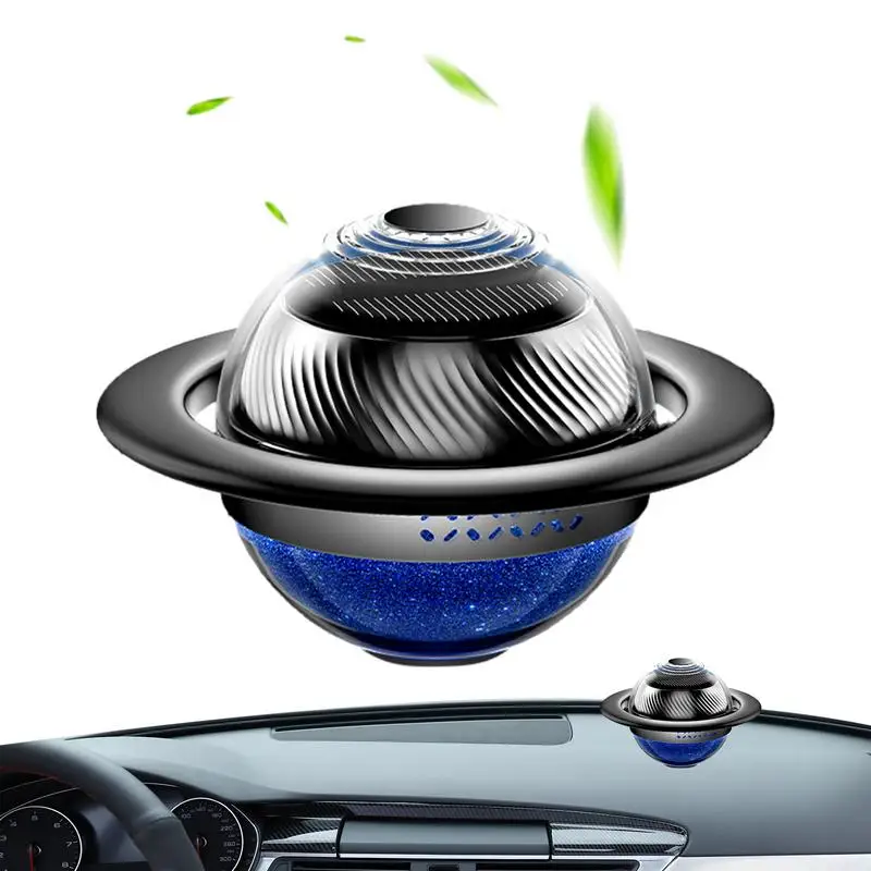 

Автомобильный Ароматерапевтический планетарный распылитель воздуха на солнечной батарее, освежитель воздуха для автомобиля, креативное украшение духов