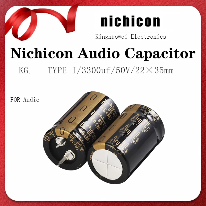 4 Condensatori Nichicon FW 2200µF 63V – Audio Grade, Nuovo, EAN 8045307857447 - Foto 1
