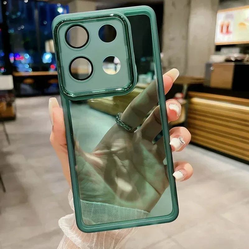 Soft Transparent Protective Cover with Camera Lens Protection