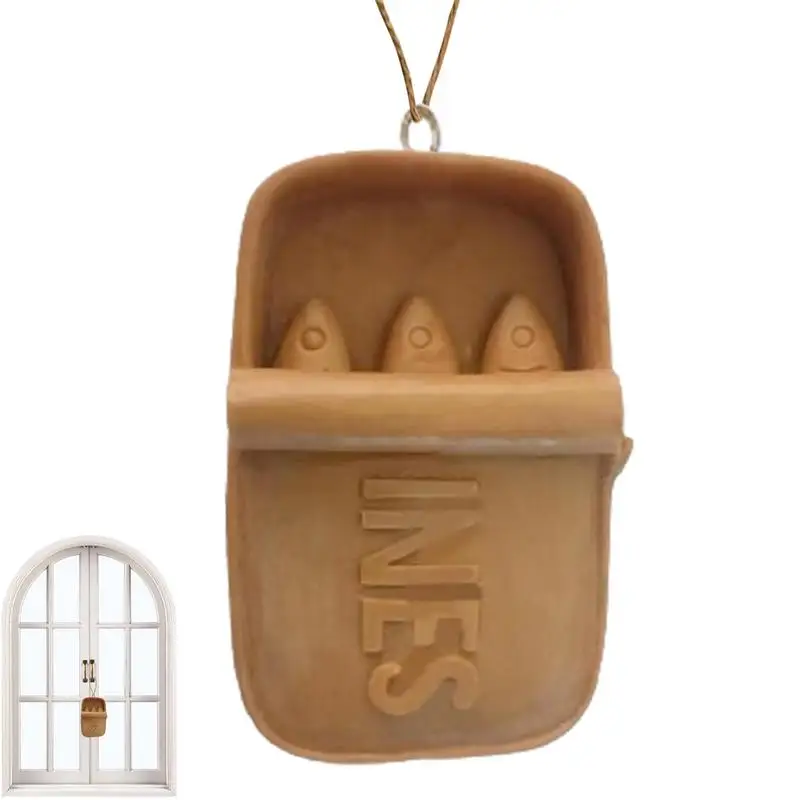 

Sardines Can Ornament Resin Can Sardine Ornament Seafood Ornaments Creative Gift Tabletop Ornaments Desk Ornaments