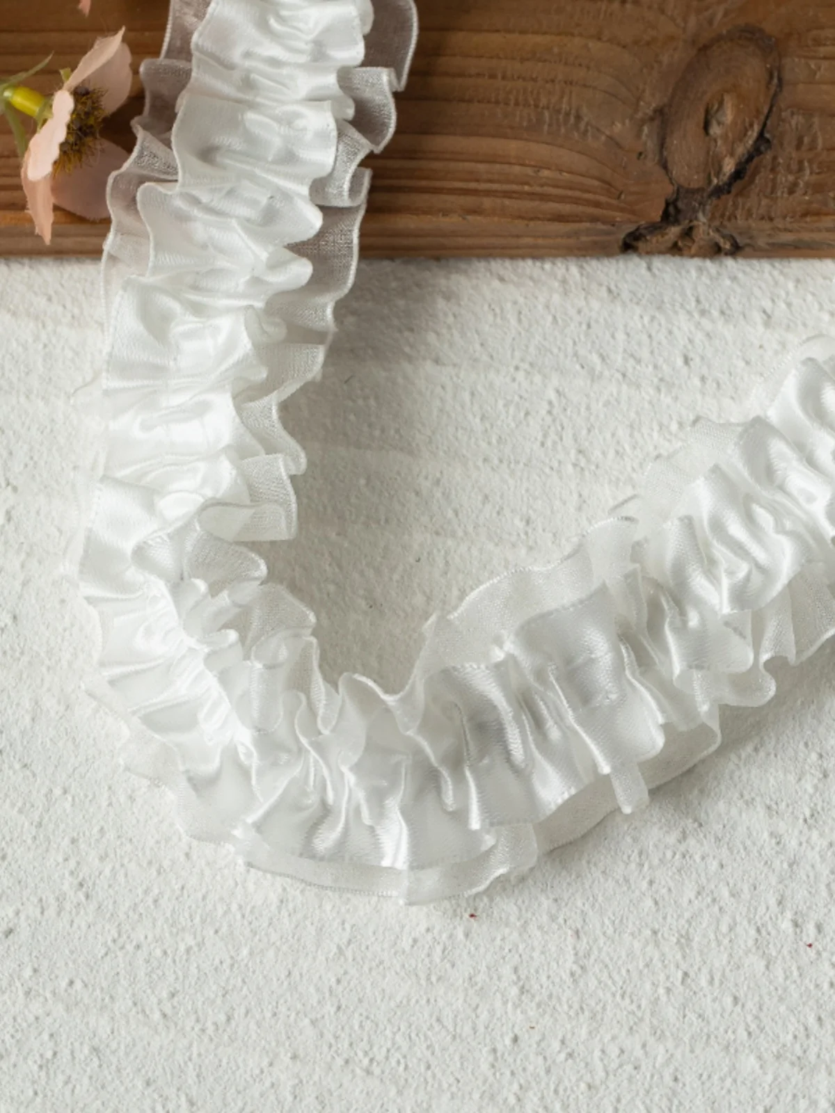 Wedding Dresses Lace Ribbons Trimming Needlework Sewing Supplies Apparel Decor Handmade Material 2Meters For Diy Sewing