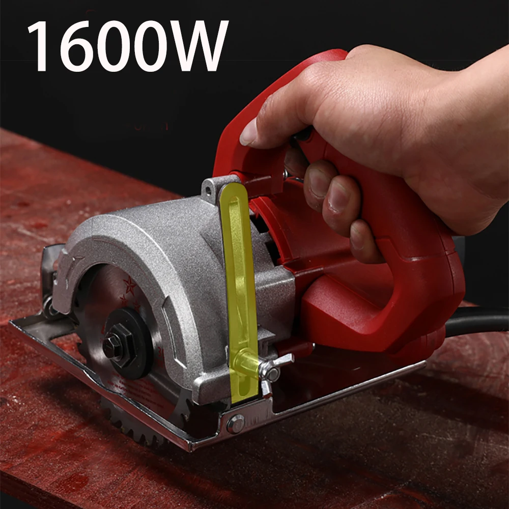 Circular Saw 130000 RPM Cutting Angle Adjustable with Blade Woodworking Portable Electric Saws