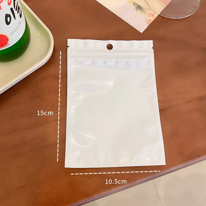 30 Stück/Set Macarons Schmuckbeutel in Bonbonfarben für Halsketten, Ohrringe, Ringe, Haarspangen, Reise-Schmuckverpackung, Aufbewahrungsbeutel aus Kunststoff K – Detail 1