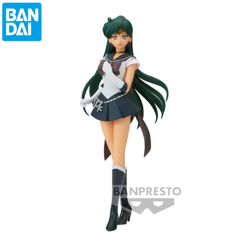 

Original Banpresto Figure Meiou Setsuna Sailor Moon Cosmos The Movie Glitter Glamours Sailor Pluto 23cm Action Anime Models Toys