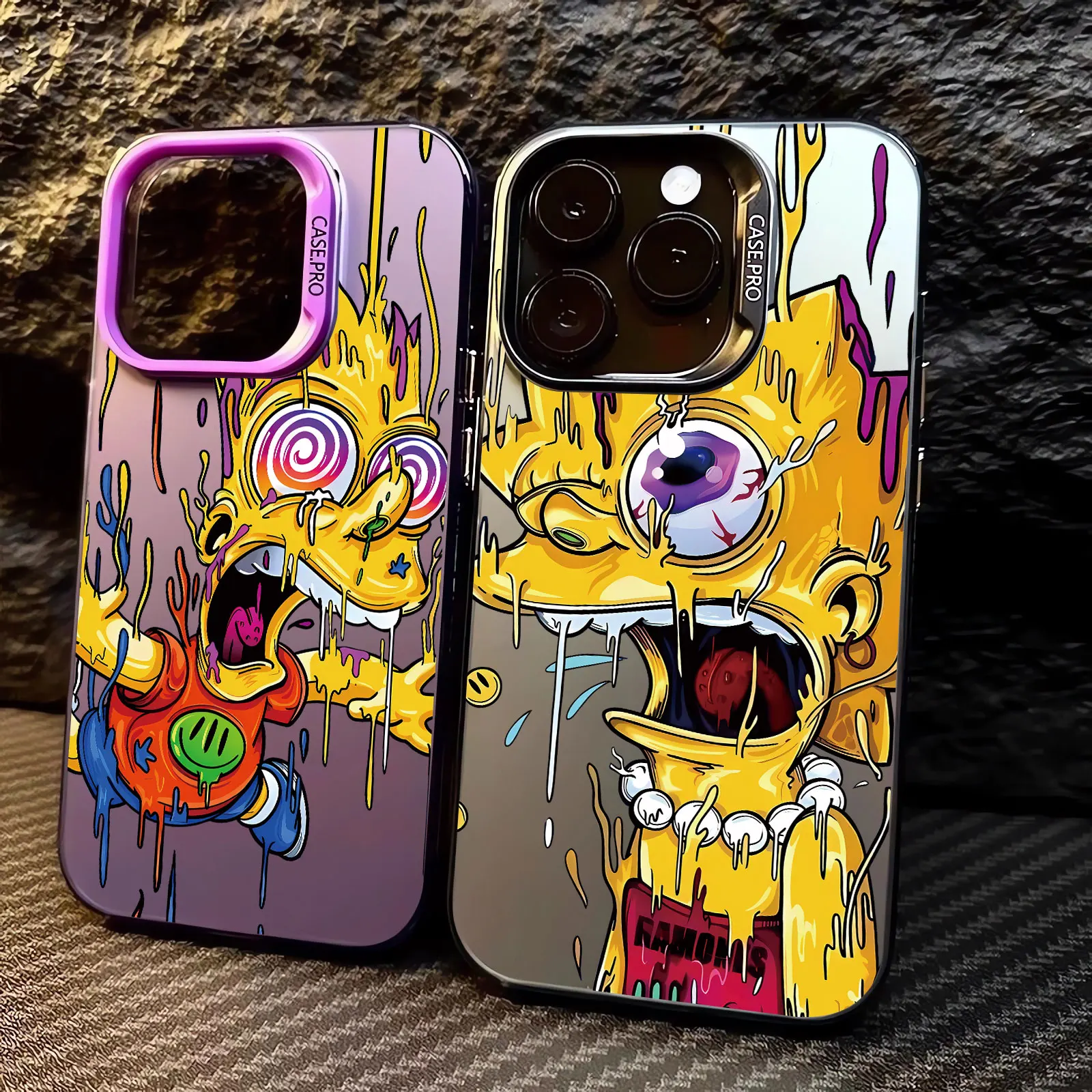 Custodia Per Iphone 15 Pro Max Xr Xs Max X 13 12 Pro 11 14 Plus 13 Pro Max 11 Pro Max 14 I Simpsons Luxury Soft Cover Fashion