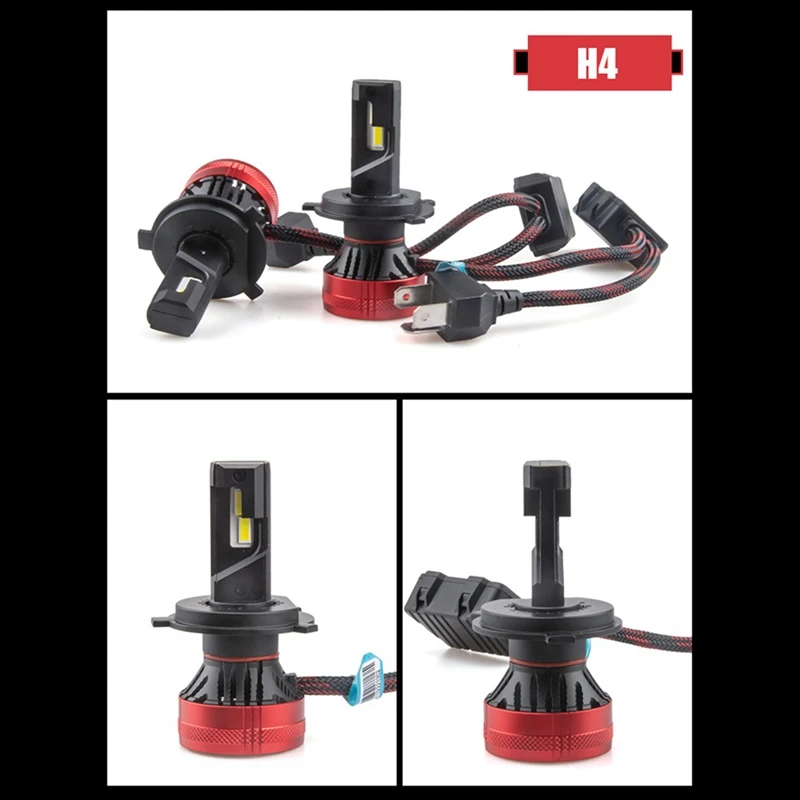 LED Canbus 고출력 헤드라이트 터보 램프, F5, 110W, 2PCs, 10000LM