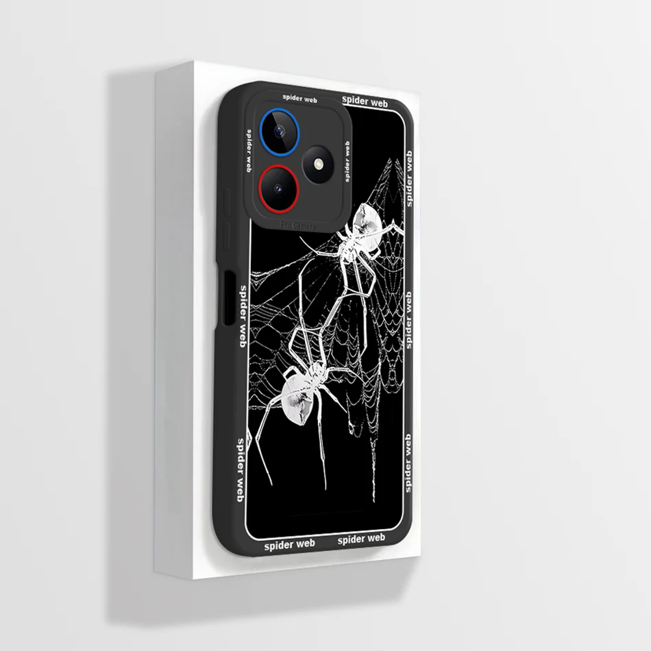 Elegant Floral Phone Case with Full Camera Protection - Realme Note 50