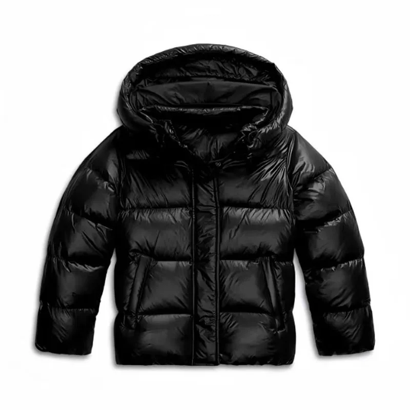 Hooded Solid Parkas Long Sleeve Men Parka Cardigan Zipper Winter Spliced Slim Fit Pockets Outerwear Warm 2025 Winter Basics