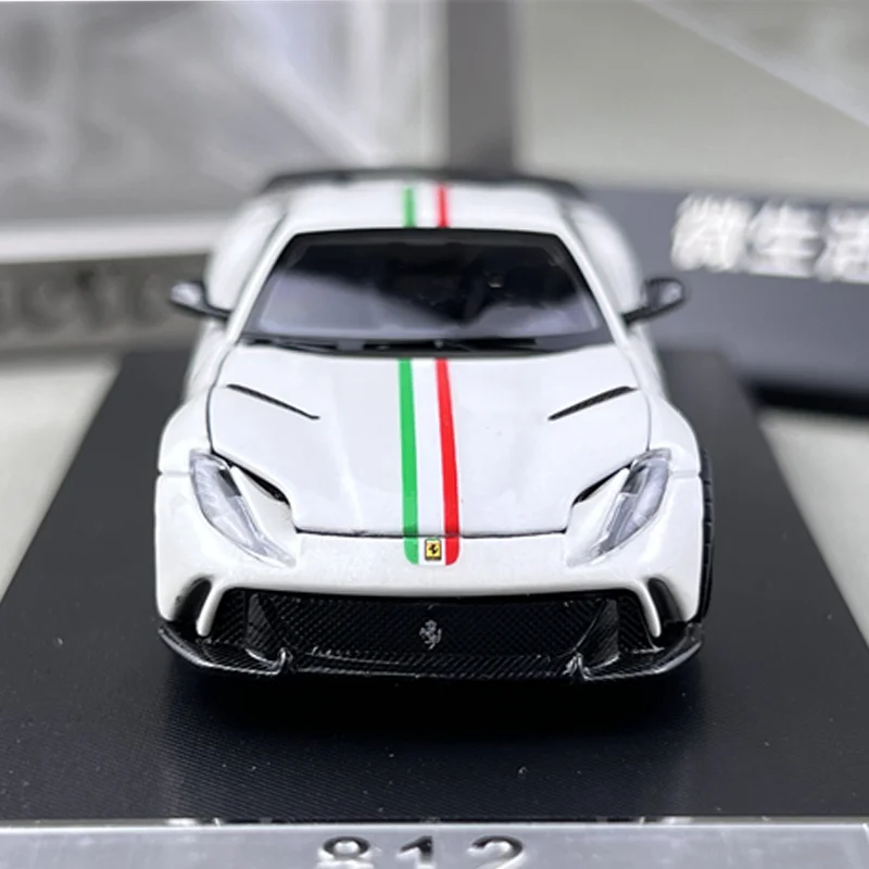 Little Toy Scale 1/64 Ferrari 812 Novitec N-Largo Alloy Toy Motor