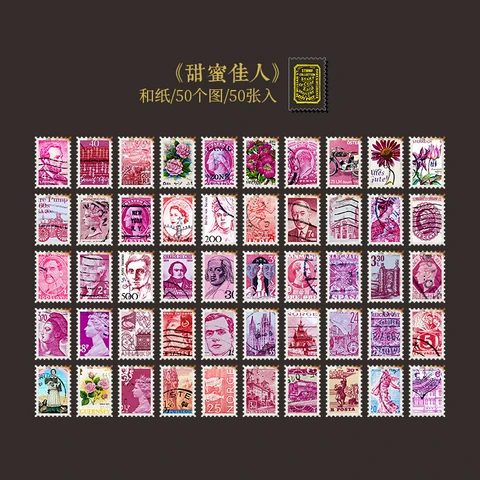 Pcs Famous Character Vintage Stamps Stickers Retro Stamps In Postage Stamps Style Diy Decoration For Laptops Phone Scrapbook