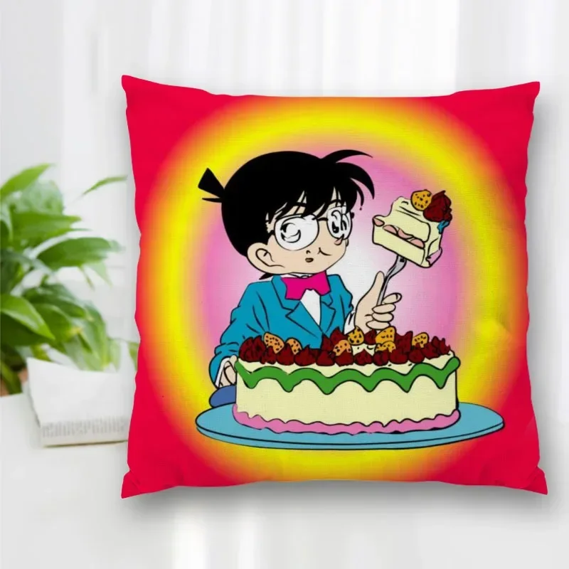 Anime Detective Conan Pillowcase With Zipper