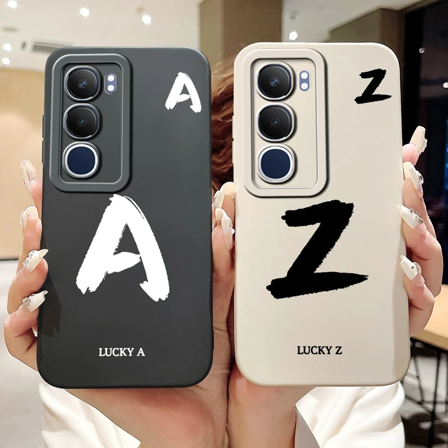 Luxury Lucky Letters Shockproof Soft TPU Phone Case Cover