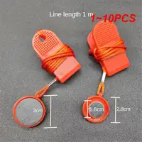 1~10PCS Treadmill Safety Key Magnet Lightweight Security Lock Magnetic Universal Fits many Models for Running Gym Training 1