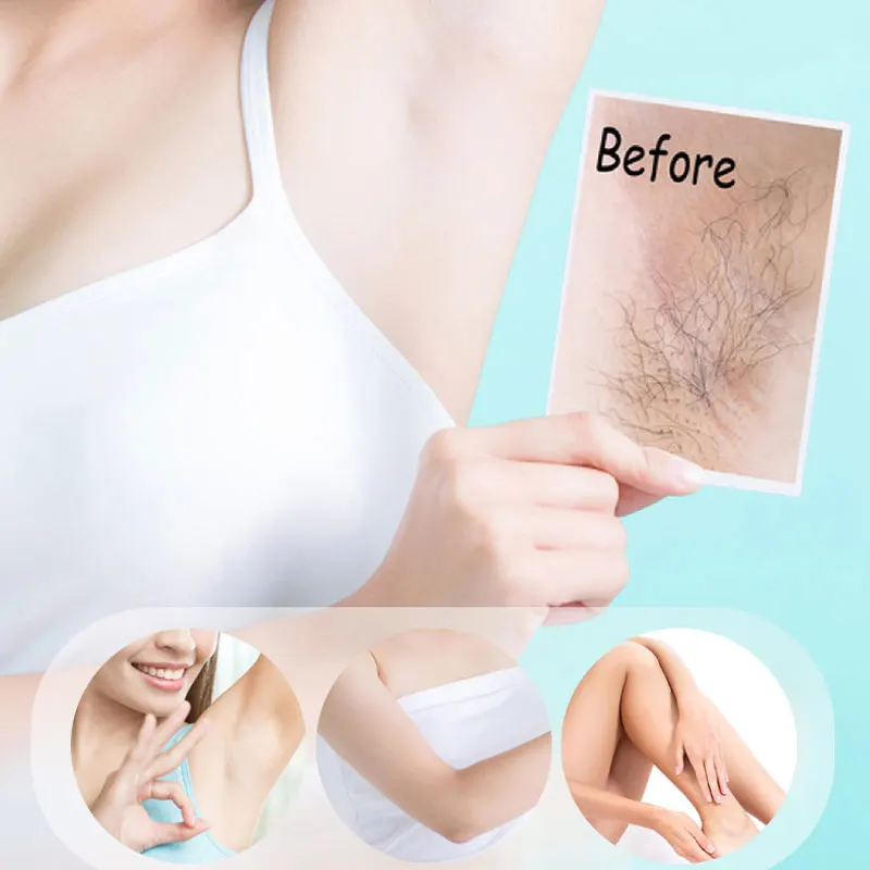 Rapid Effective Wax Strips for Hair Removal 100 Yards Long Lasting Depilation Safe Natural Wax Paper For Legs/Bikini/Arm/Neck