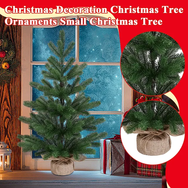 Classic Artificial Christmas Tree Family Festival Atmosphere Desktop Ornaments Christmas Party Delicate Decoration Supplies 2