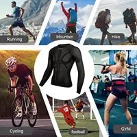 DAREVIE Base de cyclisme Laye petite taille Compression sans couture 2023 sous-vêtements à manches longues respirant vtt vélo de route gilet à manches longues 3