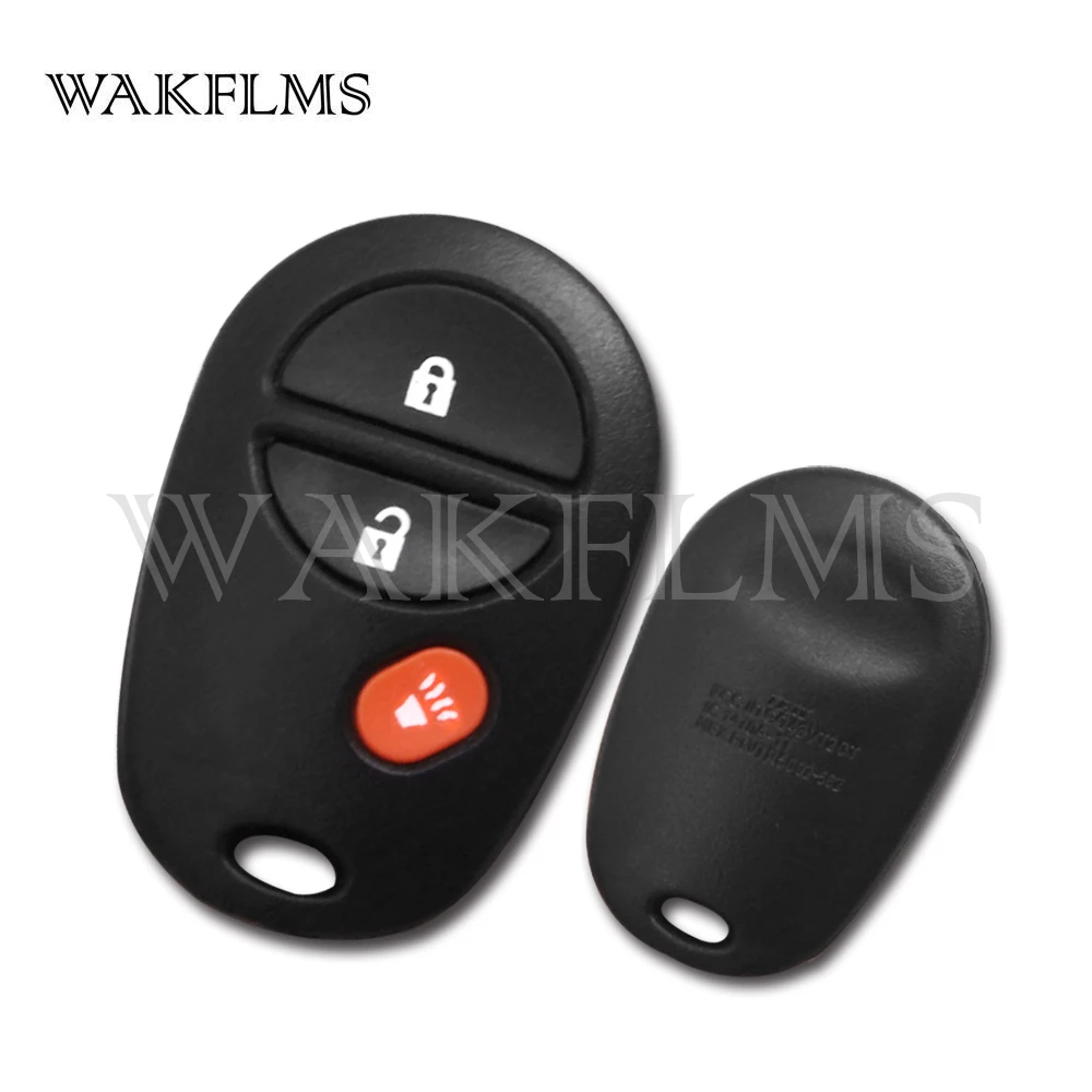 3 Buttons 315MHz 433MHz Keyless Entry Remote For Toyota Sienna Tundra Tacoma Sequoia Highlander GQ43VT20T 1470A-1T RLVTR5002-562