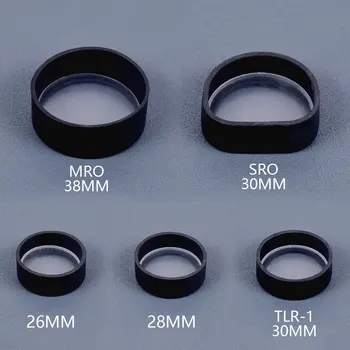 전술 MRO SRO 사냥 무기 조명, LED 손전등, AD 커스텀 렌즈 가드, M300 M600 X300 X300V 프로텍터, 26mm 28mm 30mm 38mm