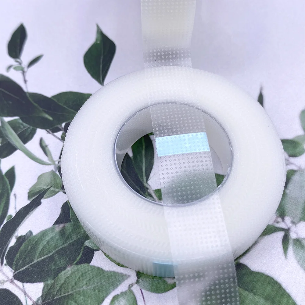 40 Rolls PE Eyelash Tape Transparent Adhesive Breathable Fabric Tape for Eyelash Extension Supply Easy to Tear Micropore Tape