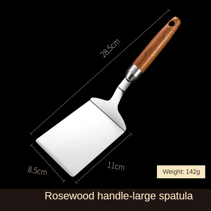 AISITIN Professional Grade Stainless Steel Spatula Perfect for Cast Iron Skillets and Flat Top Grills BBQ Tools