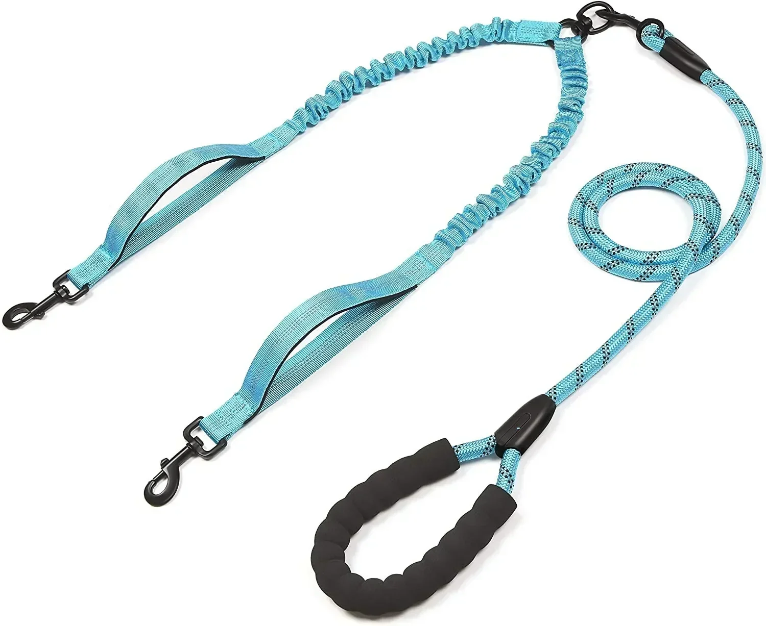 

Set And Explosion-proof Collar for Traction Rope Nylon dog Large Reflective Harness