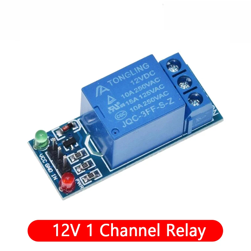 12V 1 channel relay
