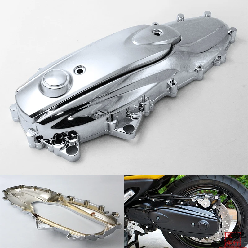 Misura Per Yamaha 2001 - 2011 Tmax500 Tmax 500 Copertura Del Motore In Plastica Abs Protezione Della Scatola Ingranaggi T-Max 500 2007 2008 2009 2010 