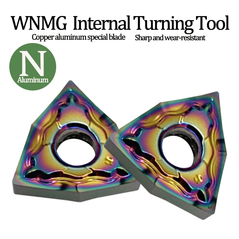 

WNMG080402 WNMG080404 WNMG080408 HA Алюминиевый Токарный Инструмент WNMG 080404 CNC режущий инструмент Высококачественные Токарные вставки
