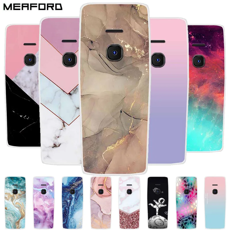 Custodia Per Nokia 8210 4G Cover New Fashion Marble Silicon Soft Tpu Cover Posteriore Per Nokia 8210 4G Custodie Per Telefoni Nokia8210 Ta-1507 Capa