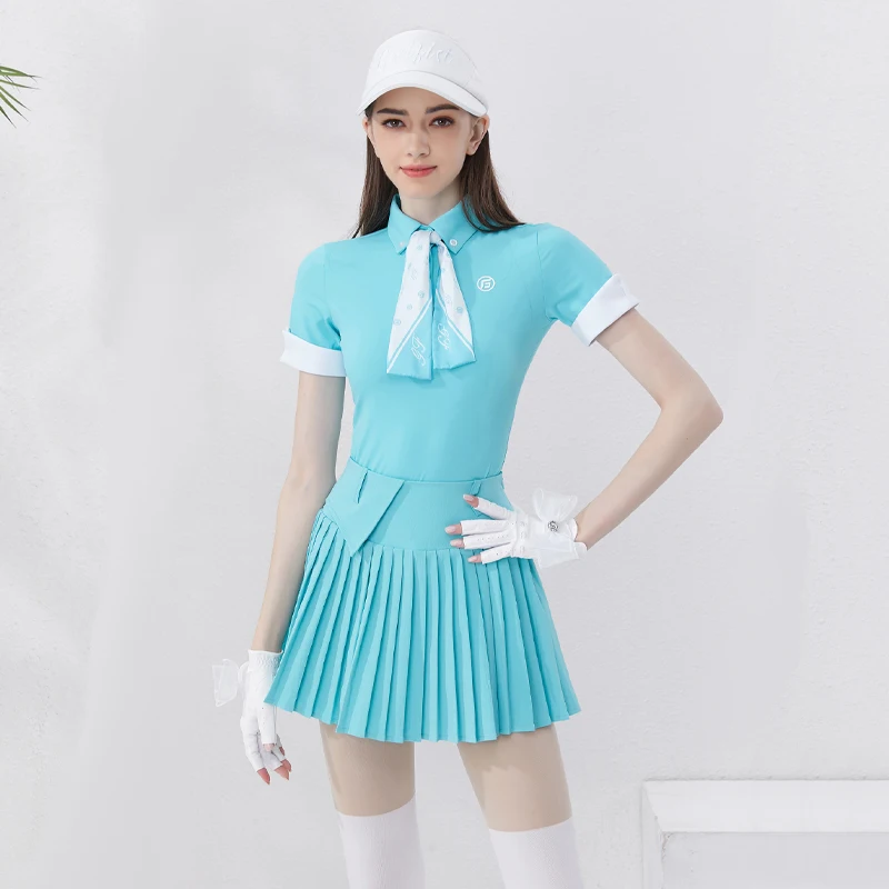 Women Golf Clothing Polo Shirt Skirt Shorts