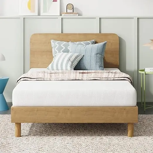 Novilla Twin Mattress, 6 Inch Twin Bed Mattress for Kids, Gel Memory Foam Mattresses for Cooling Night Sleep & Pressure Relief,