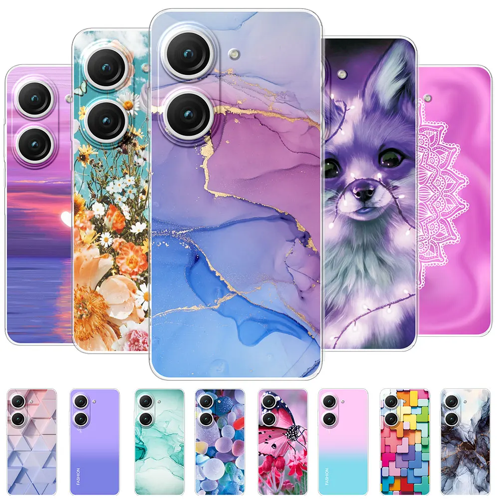 Per Asus Zenfone 10 Custodia Per Asus Zenfone 9 Cover Custodia Protettiva In Tpu Trasparente In Silicone Morbido Per Asus Zenfone 9 Bumper Fundas