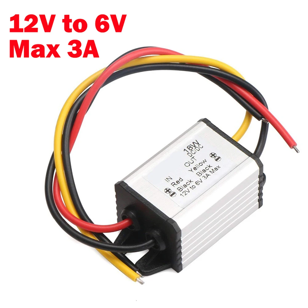Compact DC-DC Voltage Regulator - 12V to 6V Step-Down Converter Module