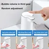 1PC White 300ML Automatic Foam Soap Dispensers Smart Foam Machine Infrared Liquid Soap Dispenser Pump Hand Sanitizer 5