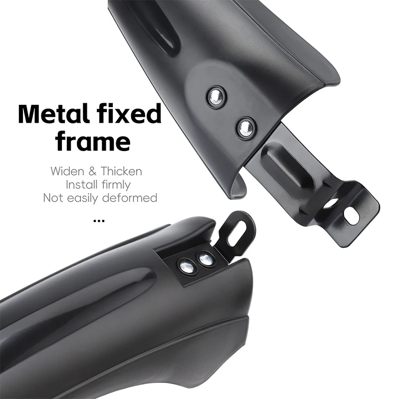 WEST BIKING Bicycle Fenders Mountain Bike Mudguard 20/22/24 Inch Front Rear Tire Wheel MTB Bike Quick Release Protector