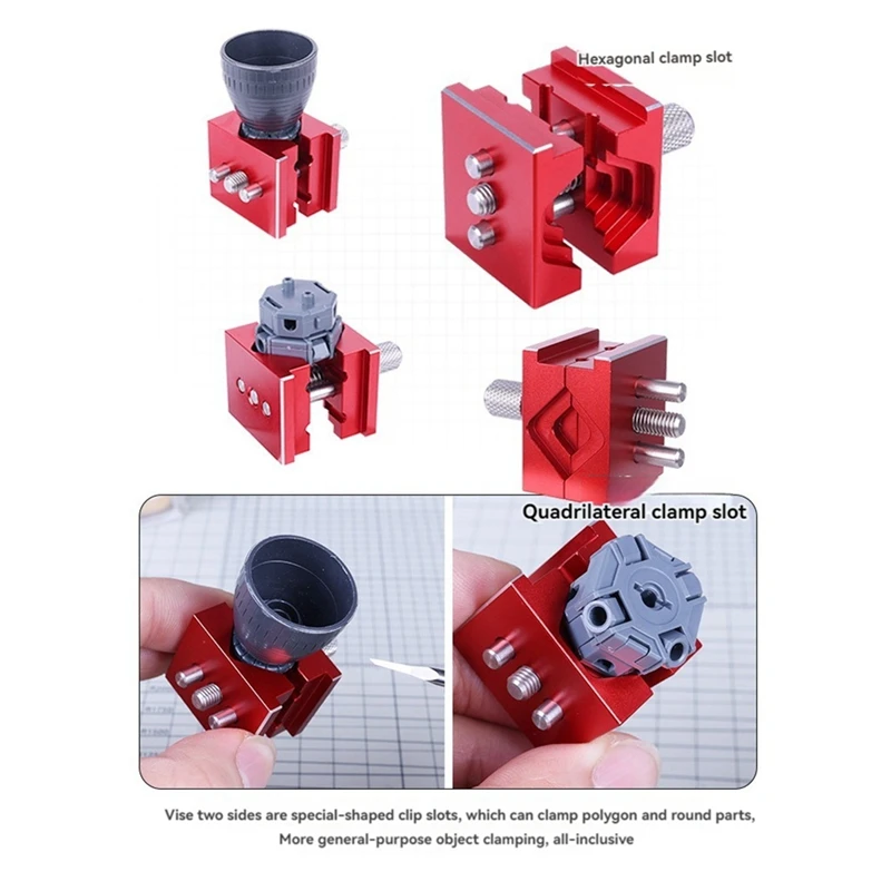 90637 Mini Bench Vises Miniature Workbench Vise DIY Model Tool Portable Polishing Holding Tool For Carving Craft-Y99A
