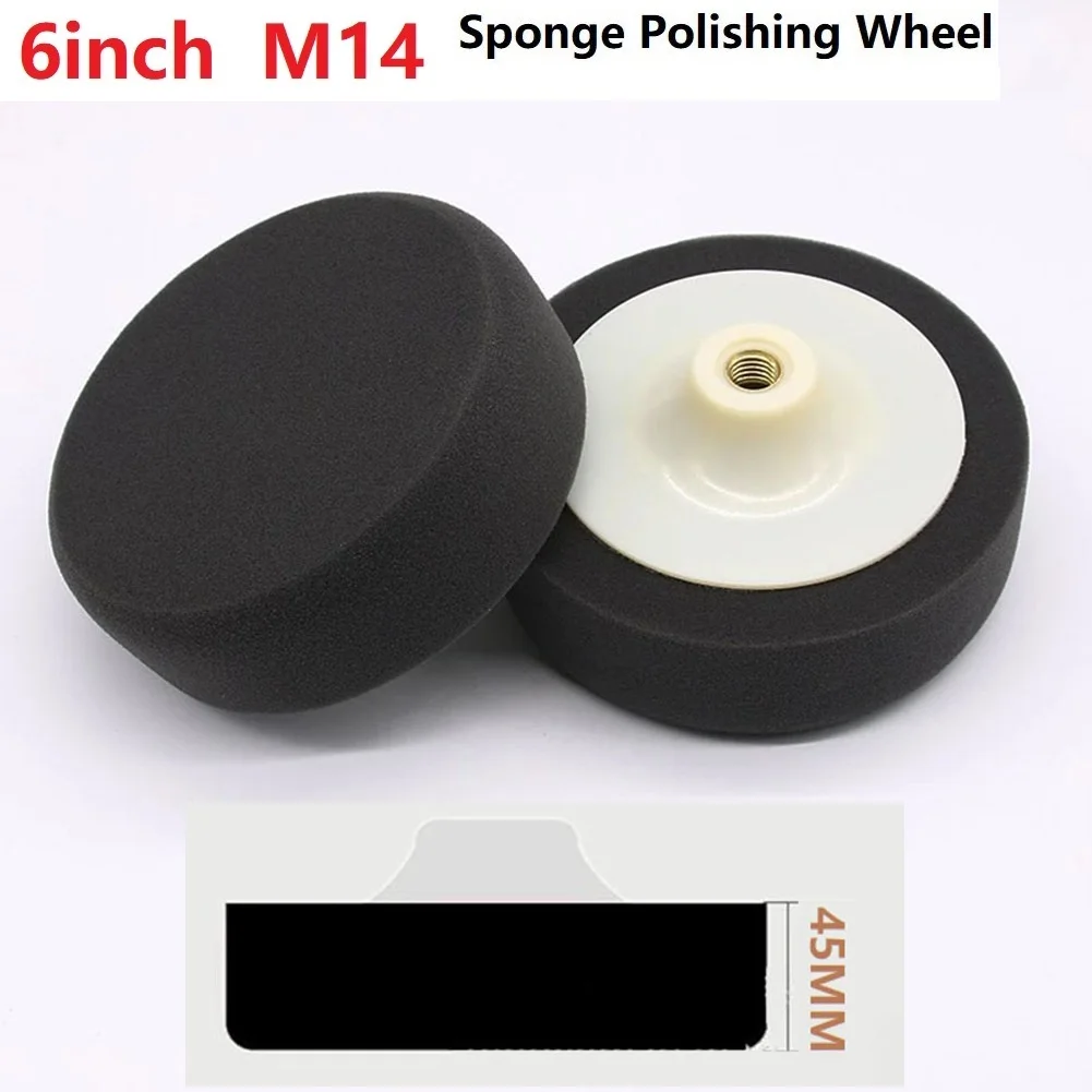 

Polishing Sponge Heads 150MM Roundness For Car Polishing Buffing Standard Compounding Polishing Head Sponge Foam Buffing Wheel