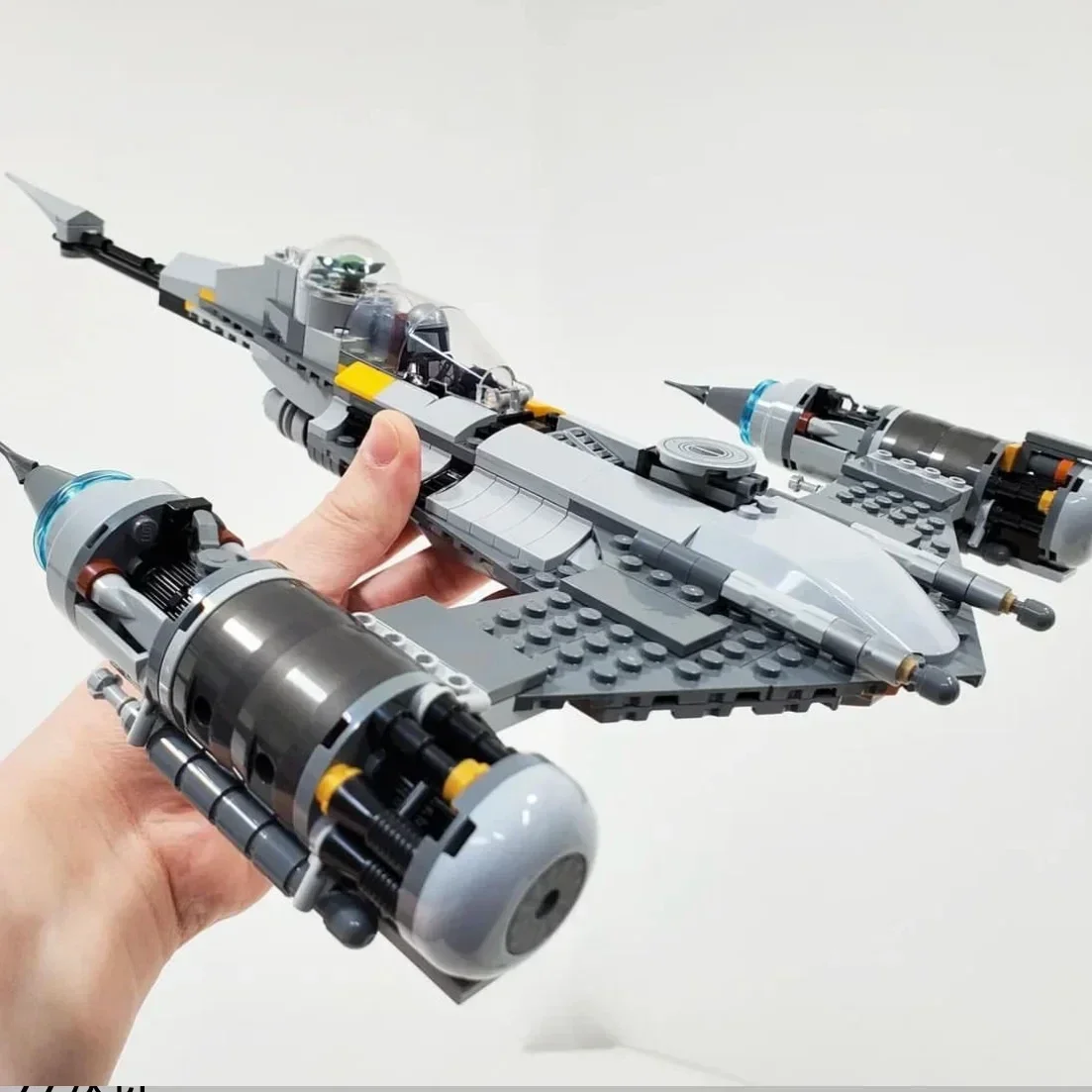 

Moc 75325, 75322, космическая серия войн, строительные блоки, строительные блоки, боевой самолёт с Y-образными крыльями, модели, игрушки для детей, подарок