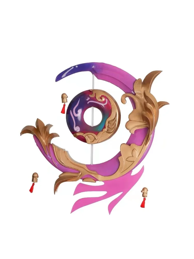 

Game Genshin Impact Sangonomiya Kokomi Cosplay Prop Everlasting Moonglow Weapons Halloween Carnival Fancy Party Props