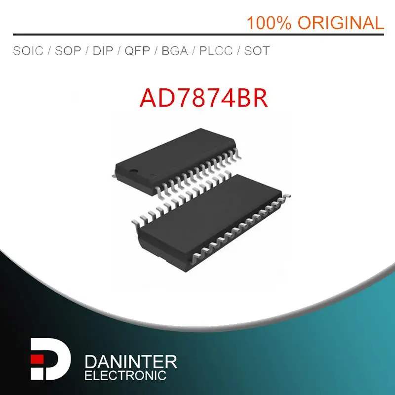 

AD7874BR AD7874 AD7874BRZ SOP28 5PCS/LOT