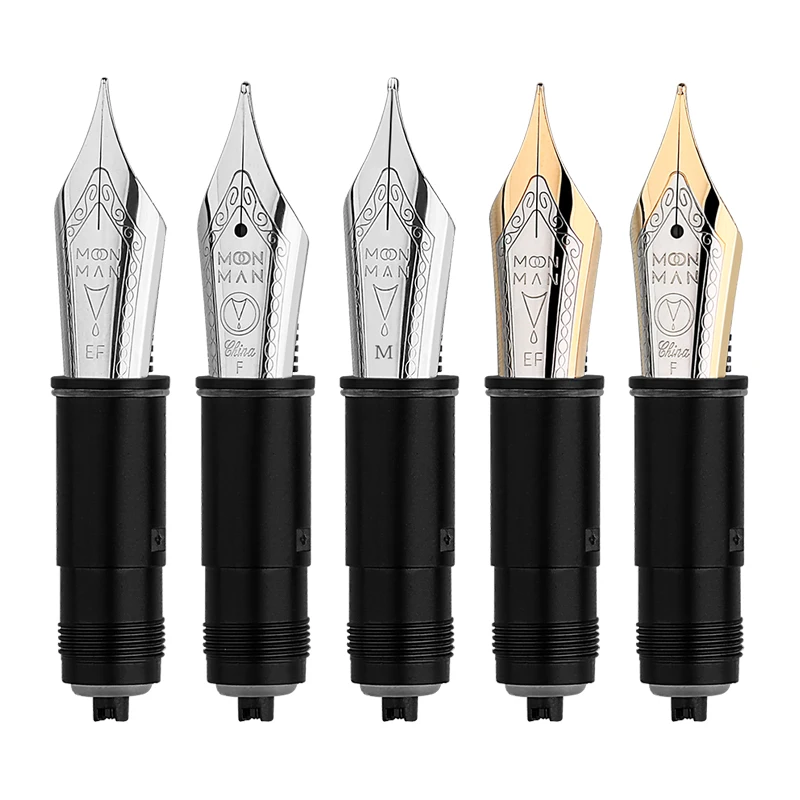 MAJOHN Q1  펜촉 만년필, EF 0.38mm /F 0.5 mm/M 0.7mm 펜촉 문구, 사무실 학교 용품, 필기 펜촉