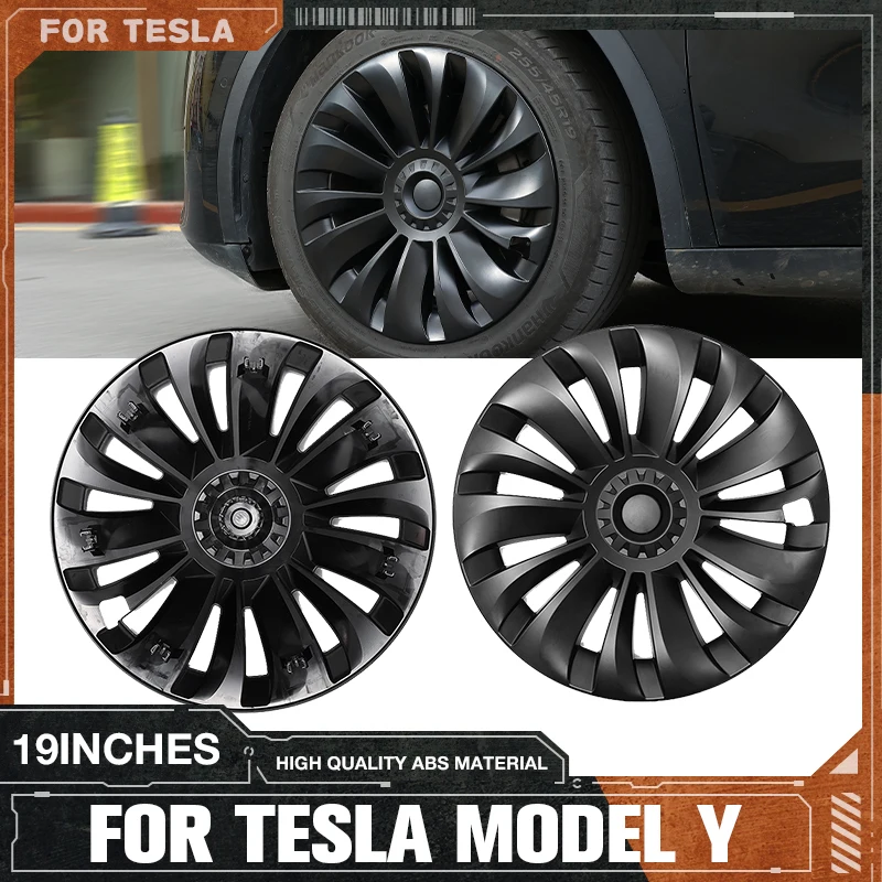 19 Inch 4Pcs/1Pcs Automobile Hub Cap For Tesla Model Y Wheel Cover Car