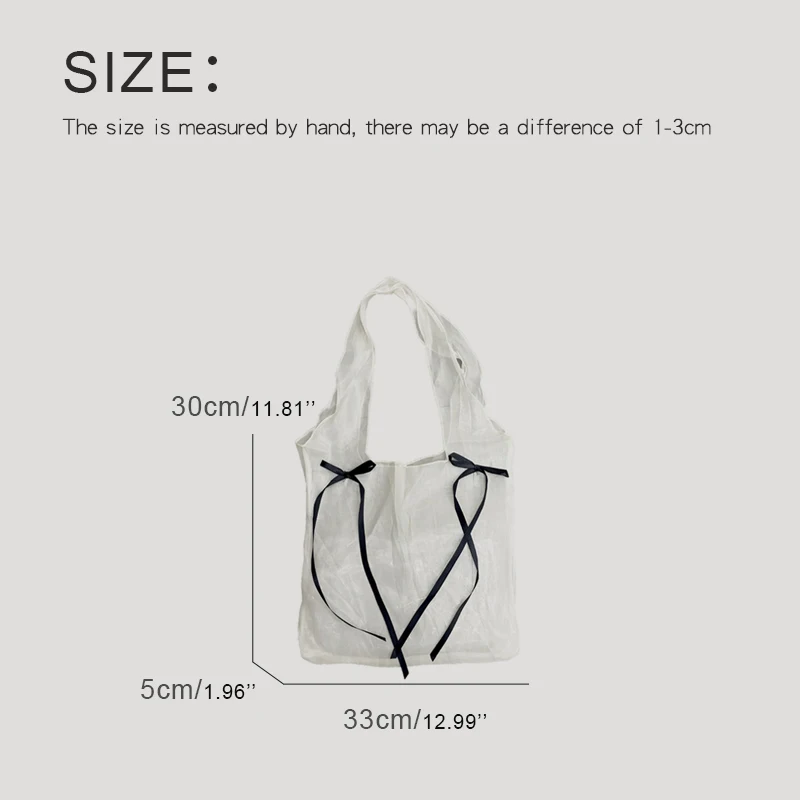 thumbnail image 4 of Bolsos de mano de playa de malla informales coreanos para mujer, bolsos de diseño de lujo, carteras, novedad de 2024, bufanda de seda hueca, bandolera delgada debajo del brazo, 4 of 5
