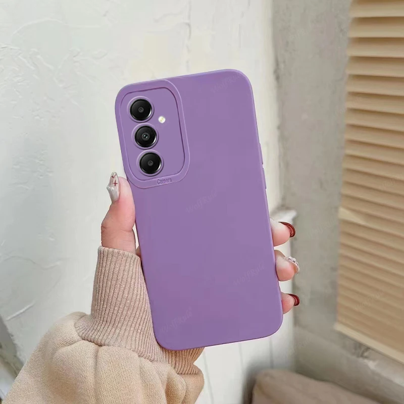 Samsung Galaxy A15 Shockproof TPU Case with Camera Protector - Soft, Colorful Back Cover