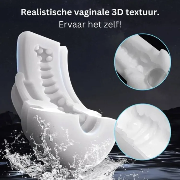 Wearable Male Masturbation Cup With Suction And Vibration Texture_voghion.com