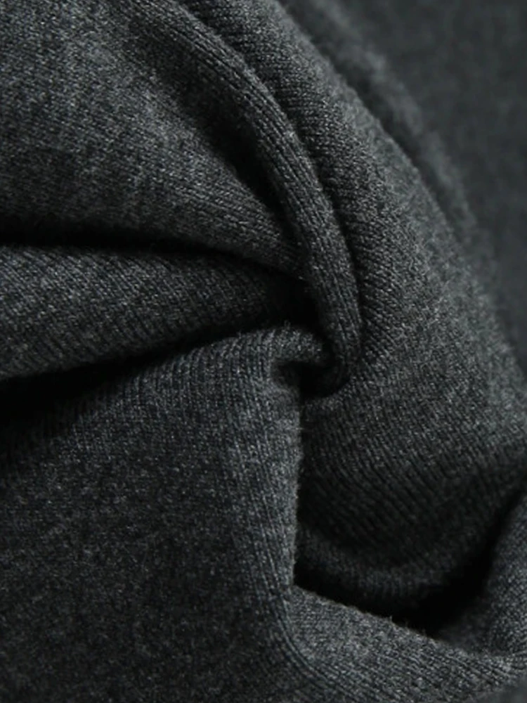 Plus Size Women's Dress Premium Commuter Stand Collar Fake Two Pieces Knitted Long Sleeve Autumn 2025